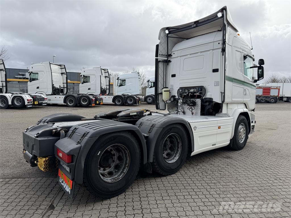 Scania R580 V8 6x4 tandem Nyergesvontatók