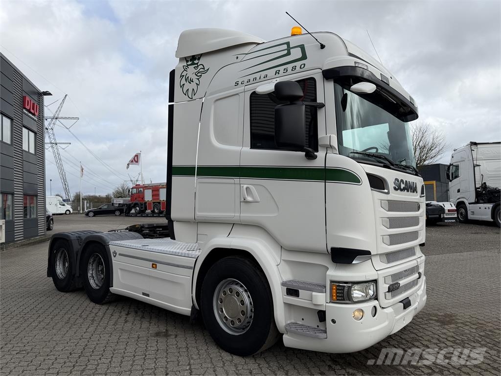 Scania R580 V8 6x4 tandem Nyergesvontatók