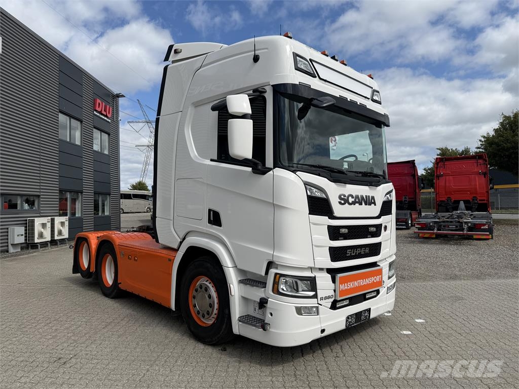 Scania R660 6x2 Boogie Τράκτορες