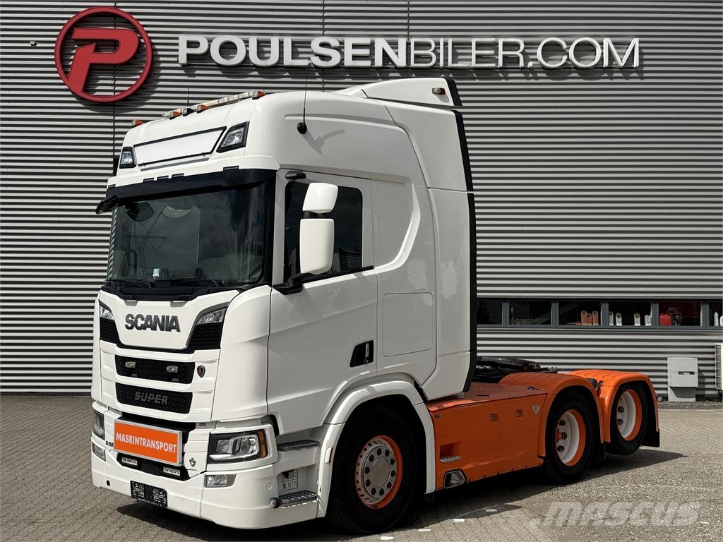 Scania R660 6x2 Boogie Tegljači