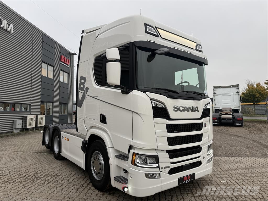 Scania R660 6x2 m. hydraulik Autotractoare