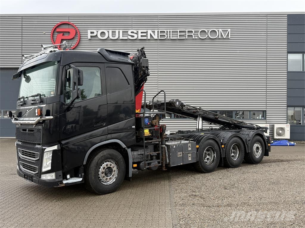 Volvo FH540 8x4*4 m. HMF 2620K5 kran Vaihtolava-autot