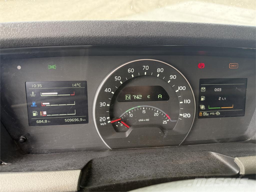 Volvo FH540 8x4*4 m. HMF 2620K5 kran Vaihtolava-autot