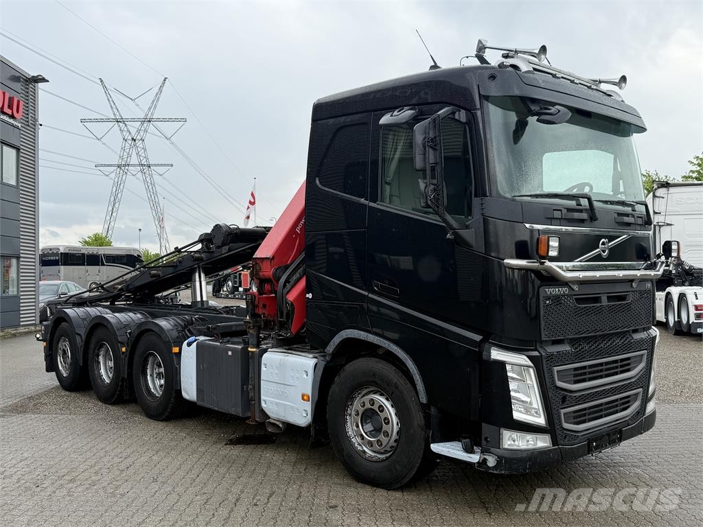 Volvo FH540 8x4*4 m. HMF 2620K5 kran Vaihtolava-autot