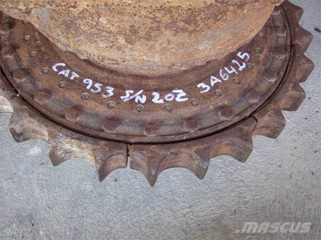 CAT 953 Rupsbanden, kettingen en onderstel