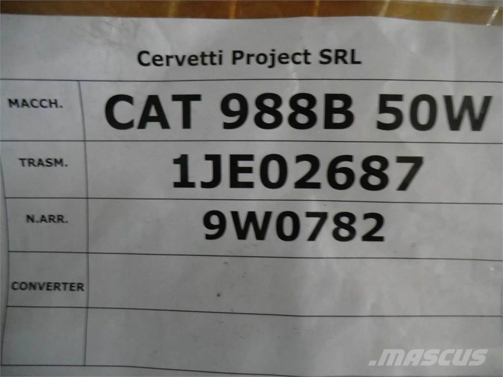 CAT 988B Κατασκευές - Άλλα