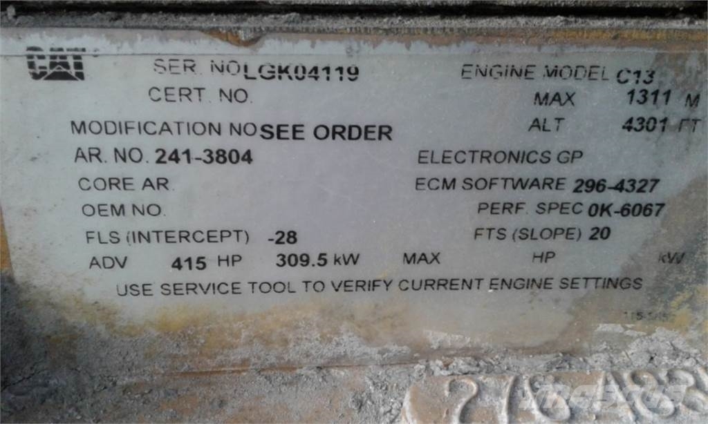 CAT C13 Motorer