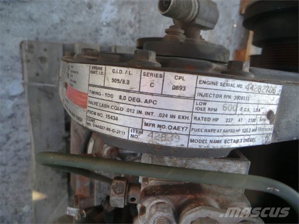 Cummins 6CTA8.3 Motoren