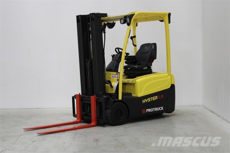 Hyster J1.8XNT شاحنات ذات رافعات شوكية تعمل بالكهرباء