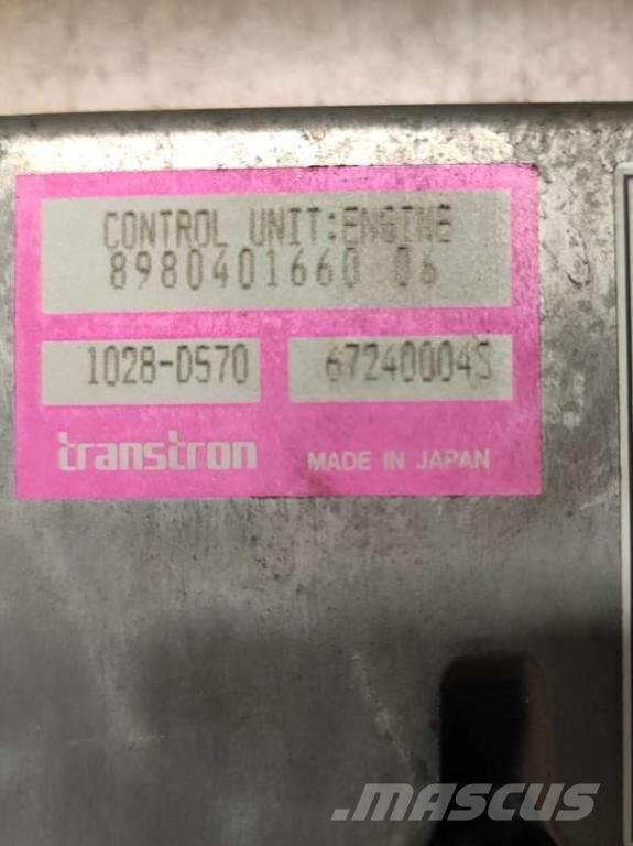 Isuzu 6HK1 Elektronik