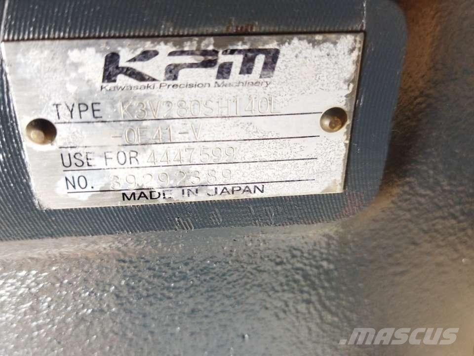 Kawasaki K3V280SH140L Componenti idrauliche