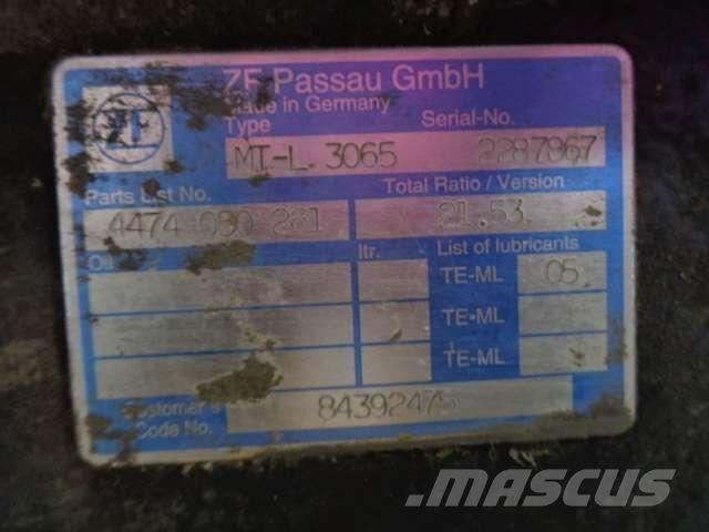 New Holland W 110 B Šasija un piekare