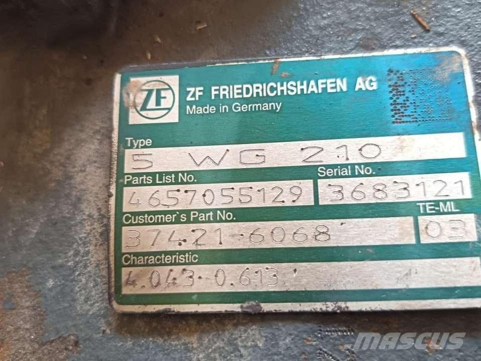 ZF 5 WG 210 Transmissie