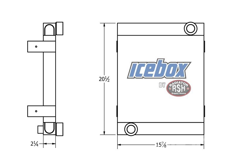 Amada Shear Oil Cooler # 990501 Radiators