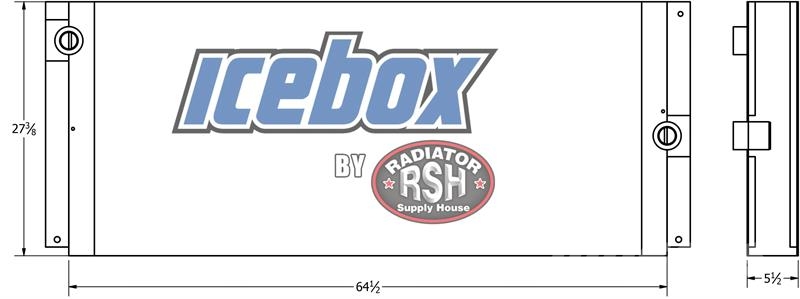 Atlas Copco Oil Cooler # 840128 Radiadores