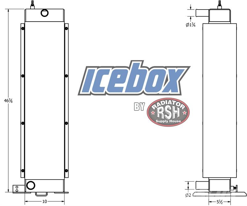 Barko 260W Radiator # 950248 مشعات