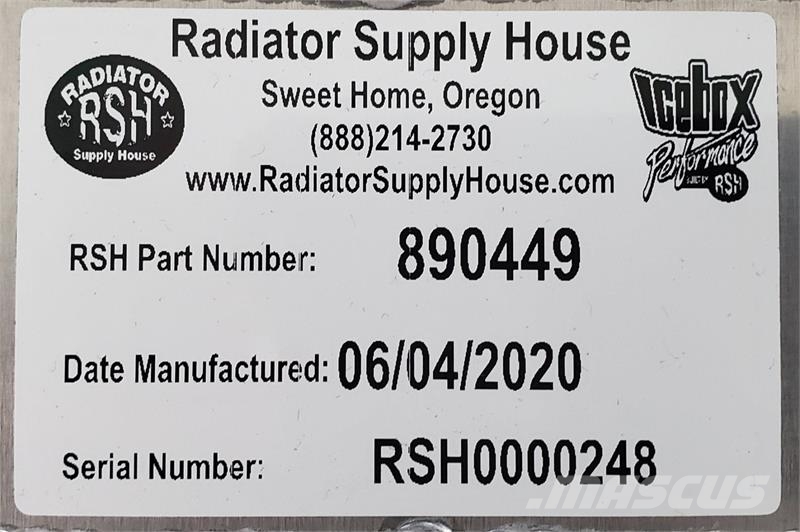 Bobcat 634 Oil Cooler # 890449 Radiadores
