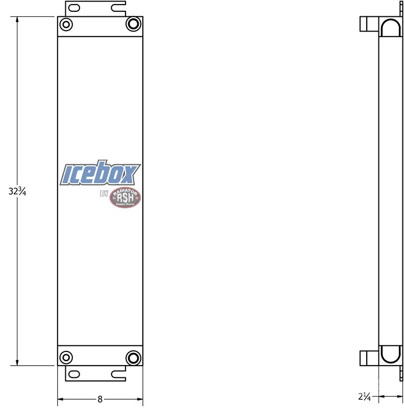 CAT 140G, 130G, 120G, D7R, 57H Oil Cooler # 851061 Radiadores