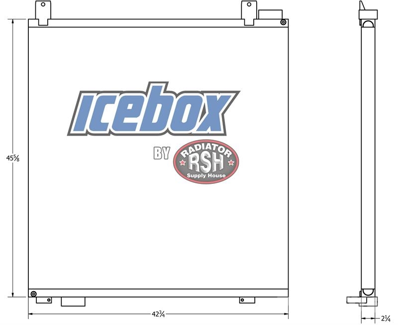 CAT 245 Oil Cooler # 850506 Radiadores