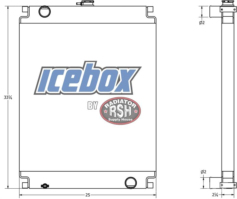 CAT 311, 312 Radiator # 850316 Radiadores