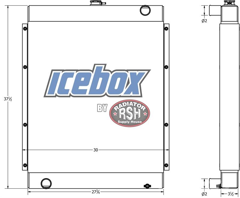CAT 315B Radiator # 850315 Radiadores
