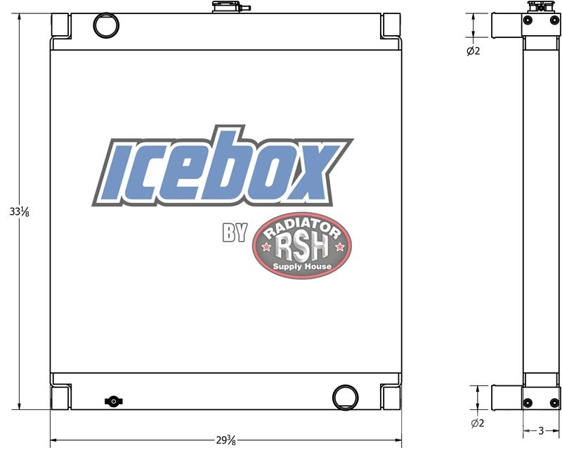 CAT 320BL Radiator # 850372 Radiadores