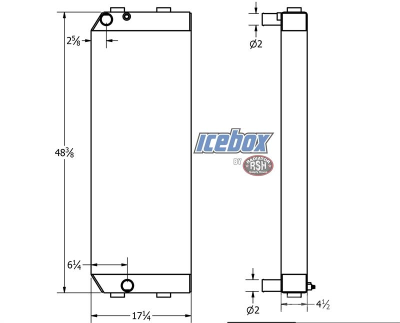 CAT 320E Radiator # 850392 Radiadores
