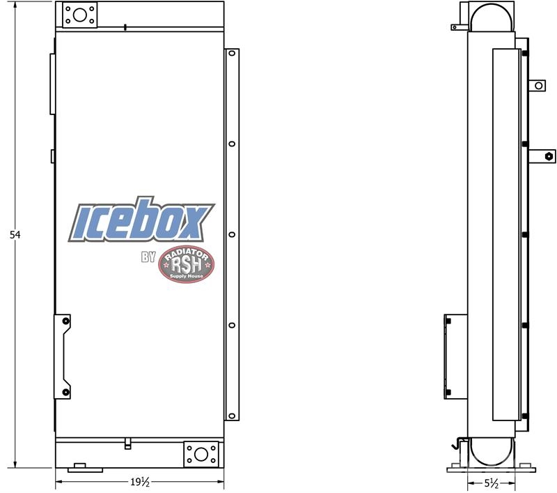 CAT 330, 330L Oil Cooler # 850946 Radiadores