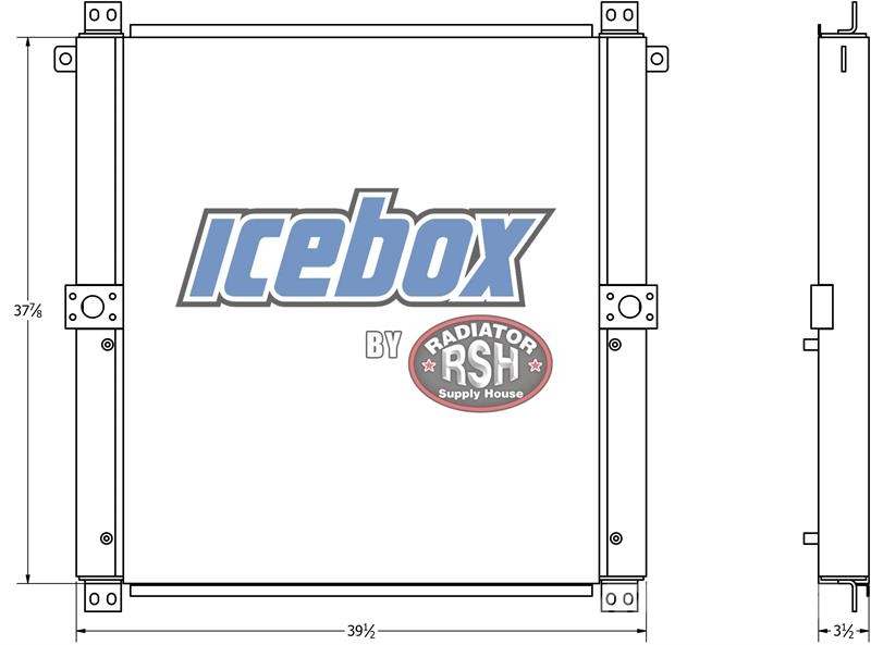 CAT 330, 330L Oil Cooler # 850607 Radiadores