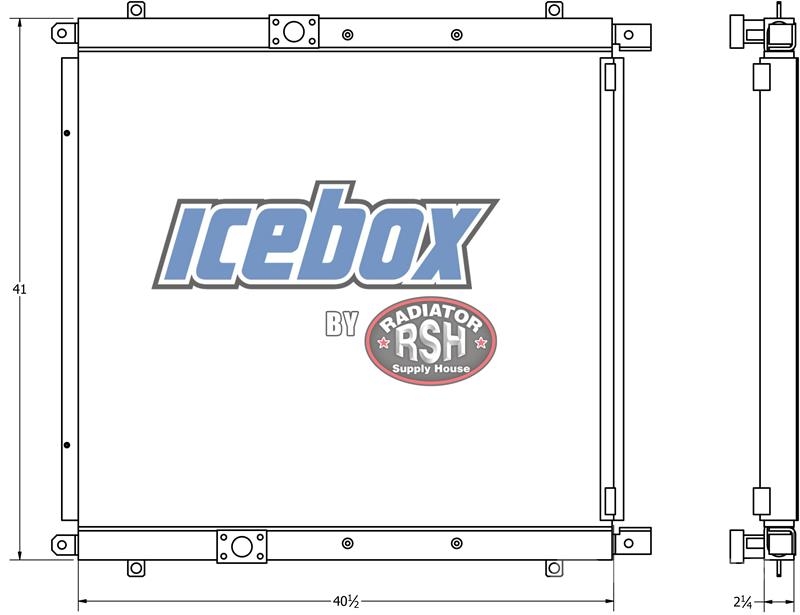 CAT 330L Log Loader Oil Cooler # 851064 Radiadores