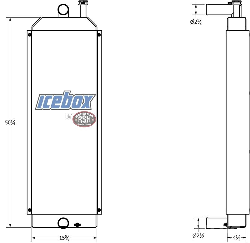CAT 349 Excavator Radiator # 850386 Radiadores
