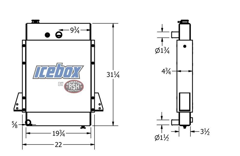CAT 416 Radiator # 850684 Radiadores