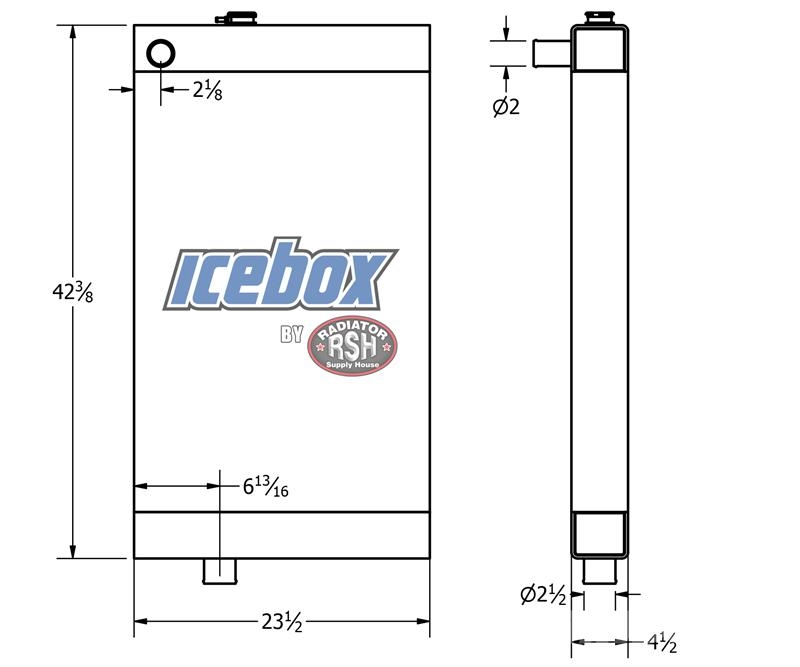 CAT 525C Skidder Radiator # 850655 مشعات