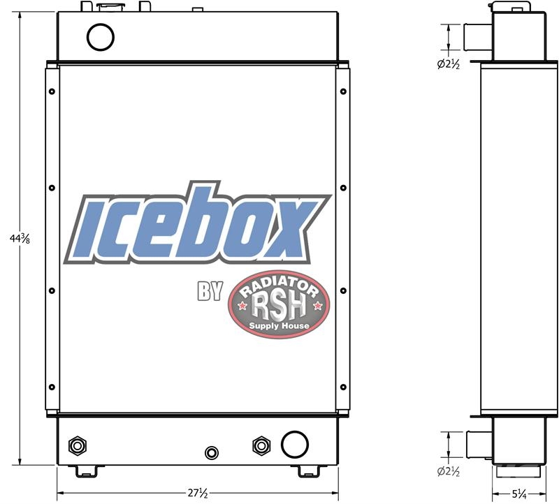 CAT 561M, D5M, D6M Radiator # 851287 Radiadores