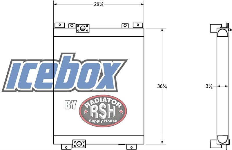CAT 625C Oil Cooler # 850550 Radijatori