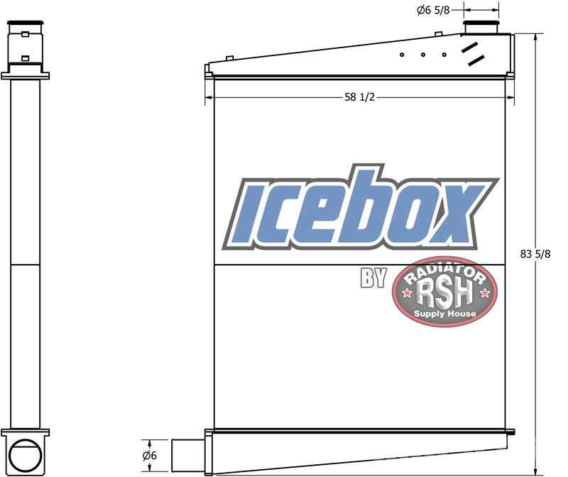 CAT 797F Charge Air Cooler # 851207 Radiadores