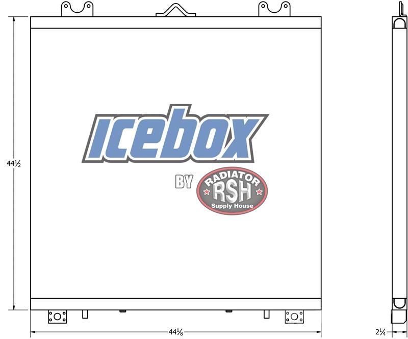 CAT 834B, 988B, 836 Oil Cooler # 850546 Radiadores
