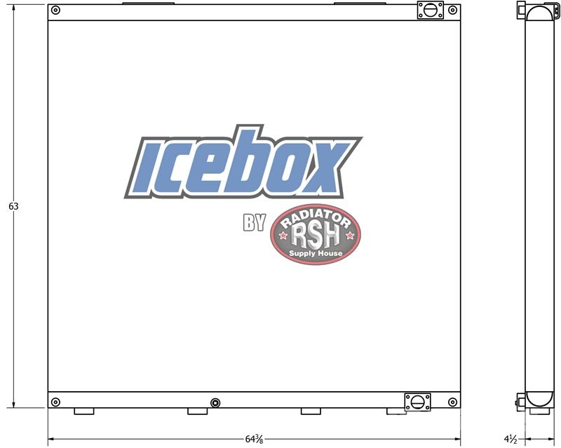 CAT 944H Oil Cooler # 851152 Радіатори