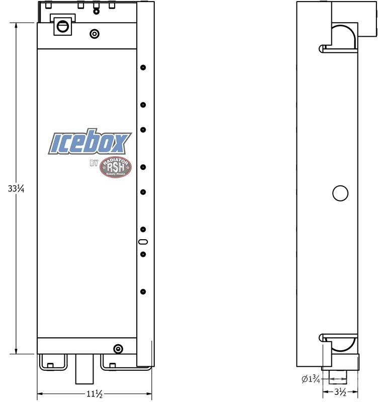 CAT 953 Oil Cooler # 850570 Radiadores