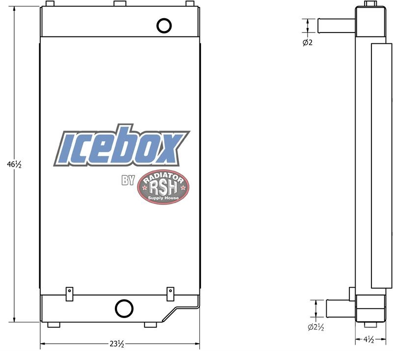 CAT 966Gll / 972Gll Radiator # 850313 مشعات