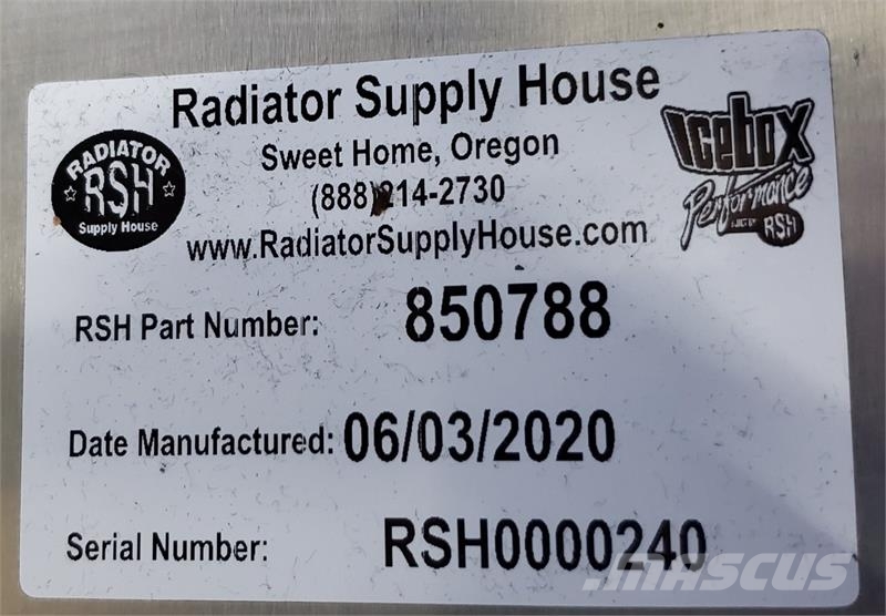 CAT 966H ,972H, C13 Radiator # 850788 مشعات