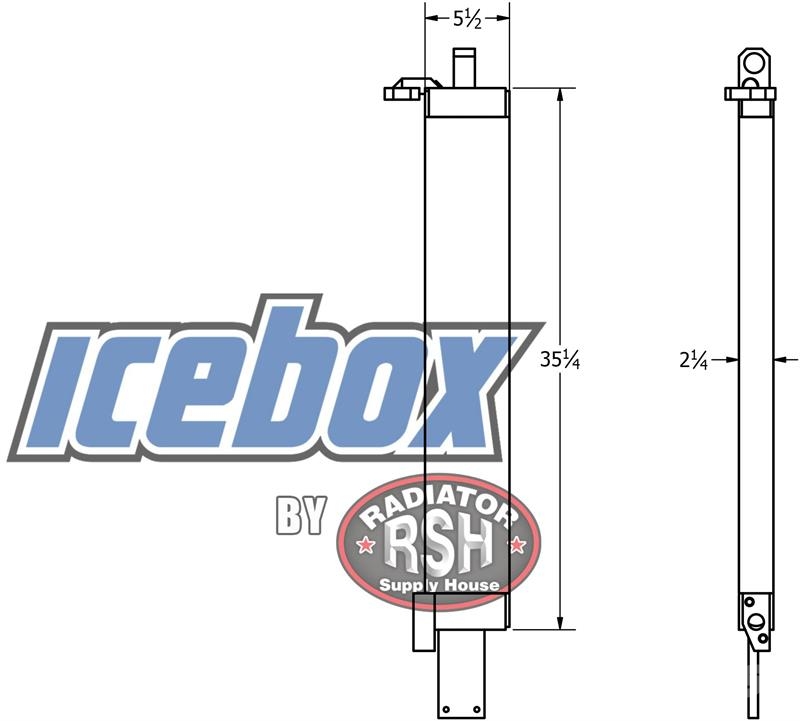 CAT 977K, 977L Oil Cooler # 850615 Radiadores