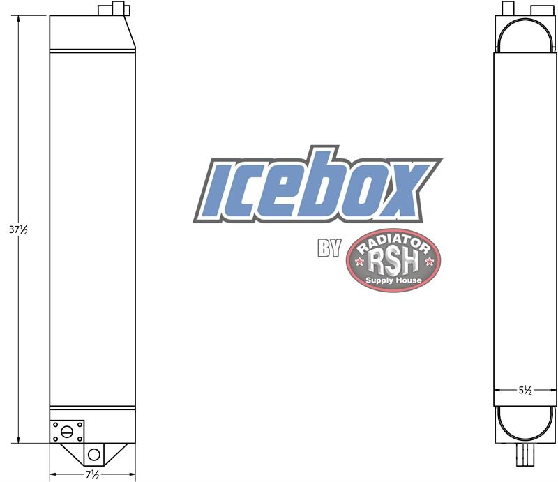 CAT 980B Loader Oil Cooler # 850614 مشعات