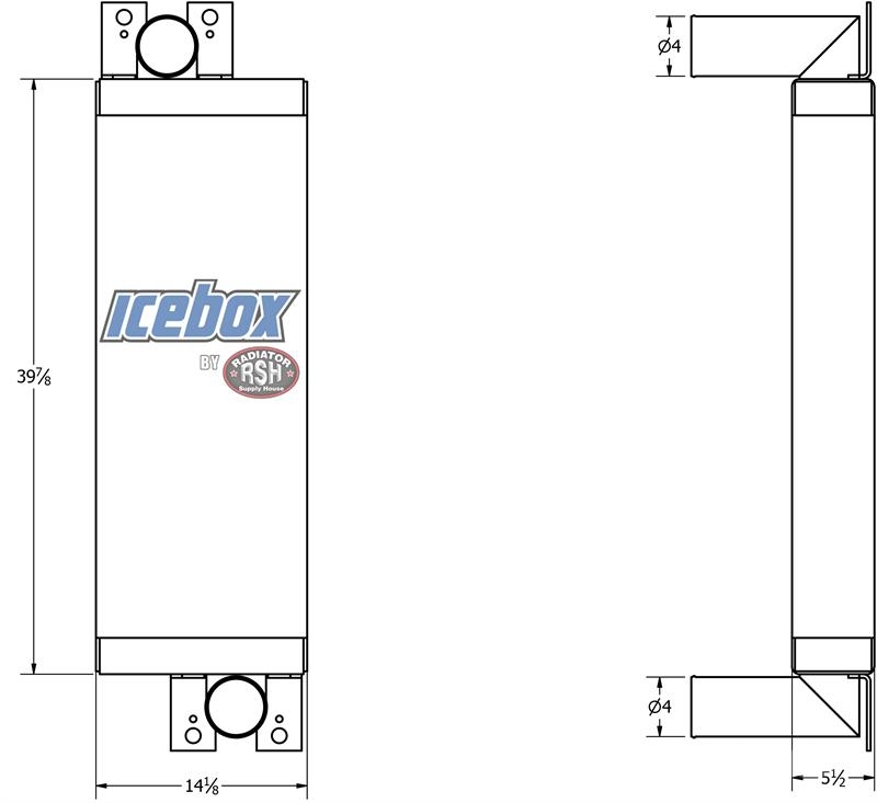 CAT 980G Series II Aftercooler # 850253 Radiadores