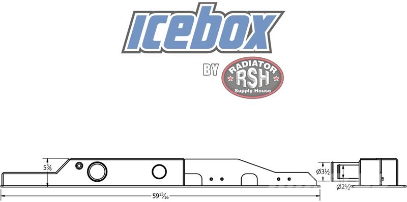 CAT 988H, 988G Bottom Tank # 850957 Radiadores