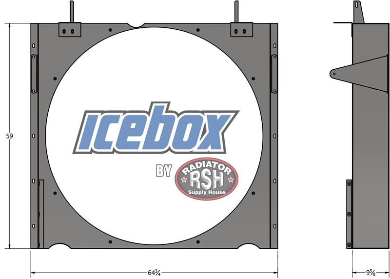 CAT C27 Fan Shroud # 851181 Радіатори