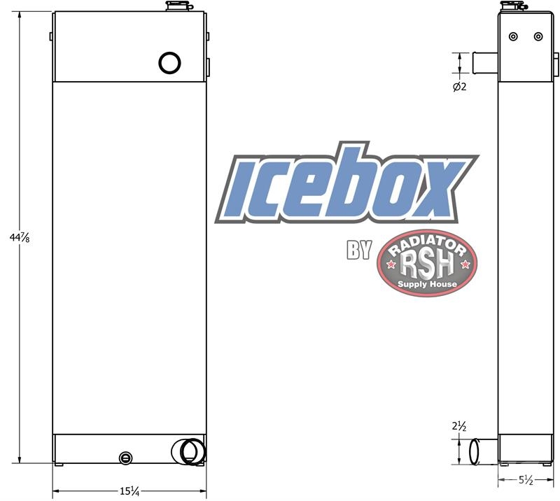 CAT D5 Radiator # 850340 Radiadores camiões e carrinhas