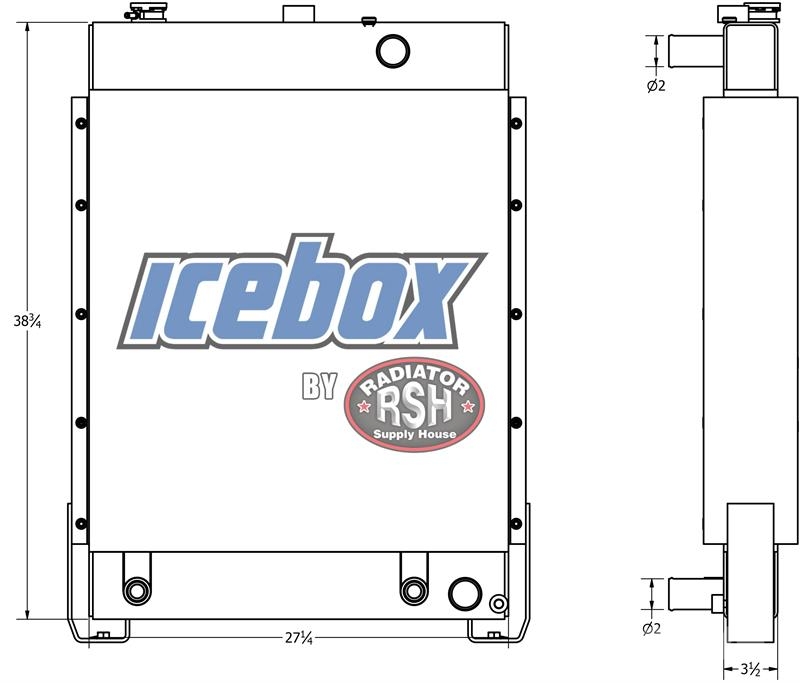 CAT IT-18 / 924F Radiator # 850641 Radiadores camiões e carrinhas