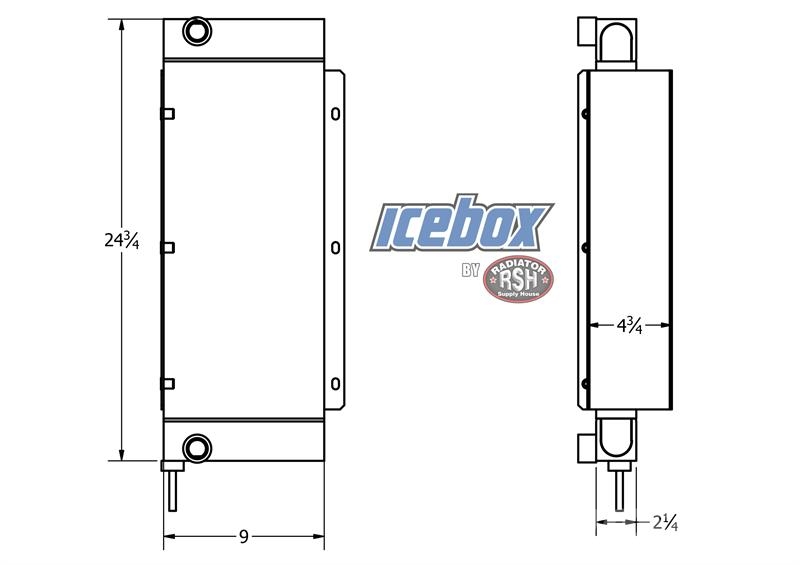 CAT TH255 Oil Cooler # 850653 Radiators