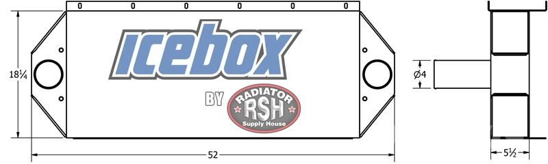 Cog Train Charge Air Cooler # 890934 Radiators